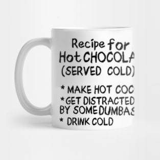 Hot Chocolate (Served Cold) Mug